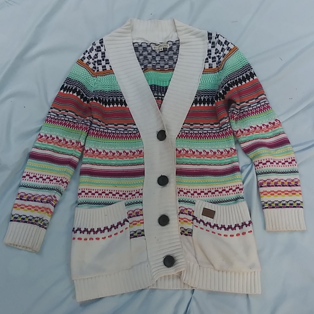 Billabong Cardigan, size medium